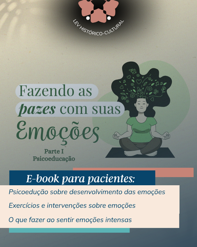 E-book para pacientes: fazendo as pazes com suas emoções